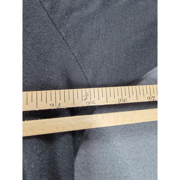 Wickers Shirt Mens XL Black Merino Wool Blend Base Layer Long Sleeve Running USA - Picture 6 of 7